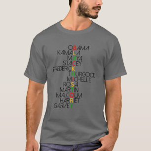 Dream Like Martin Lead Like Harriet Black History T-Shirt