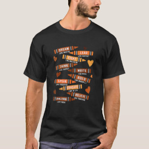 Dream Like Martin Leaders African Black History Mo T-Shirt