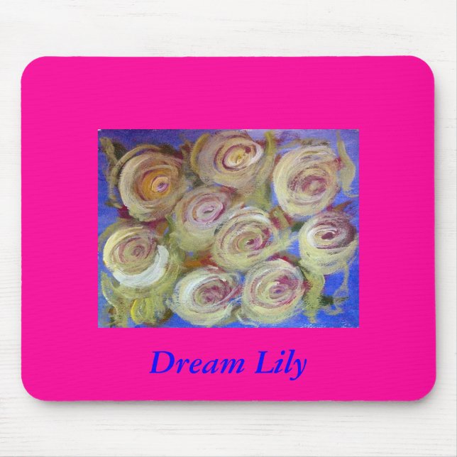 Dream Lily Mouse Pad (Front)