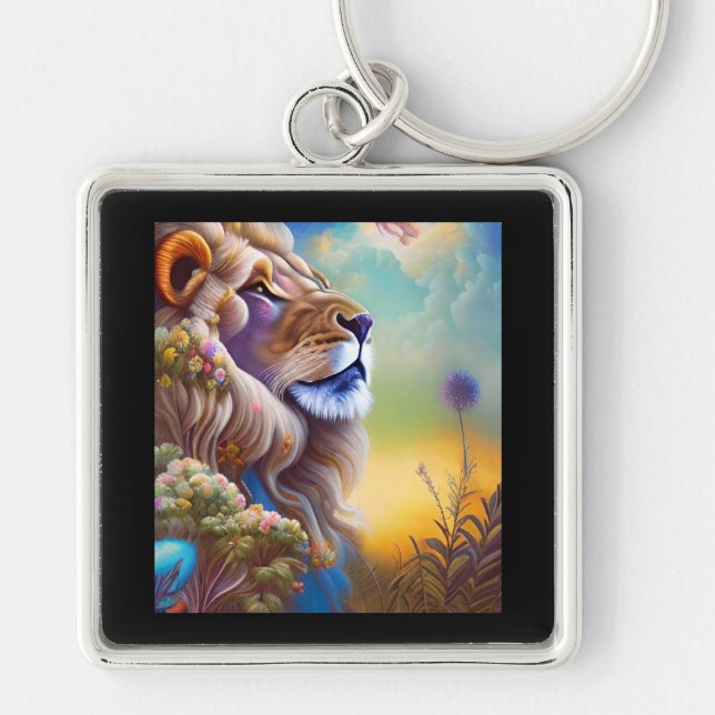 dream lion keychain (Front)