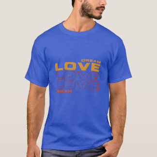 Dream Love Love Love Dream Hymno Love retro T-Shirt