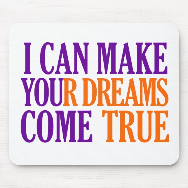 Dream Maker mousepad (Front)
