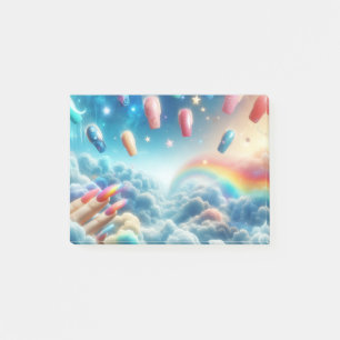 Dream nails  post-it notes