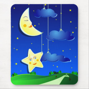Dream night, mousepad