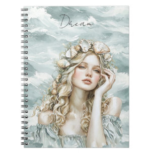Dream Ocean Lady Notebook