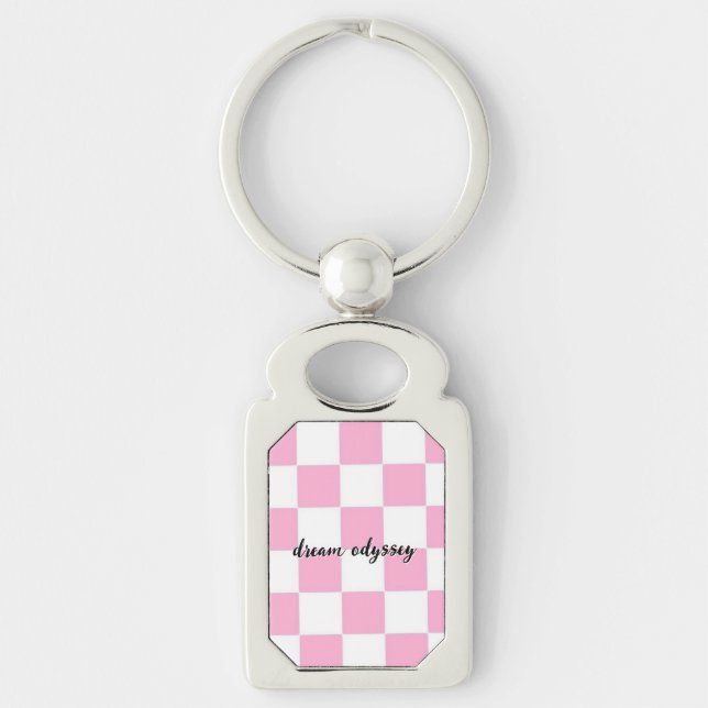 Dream Odyssey Personalised keychain - Stylish  (Front)