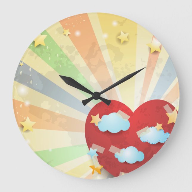 Dream of Love Large Clock (Front)