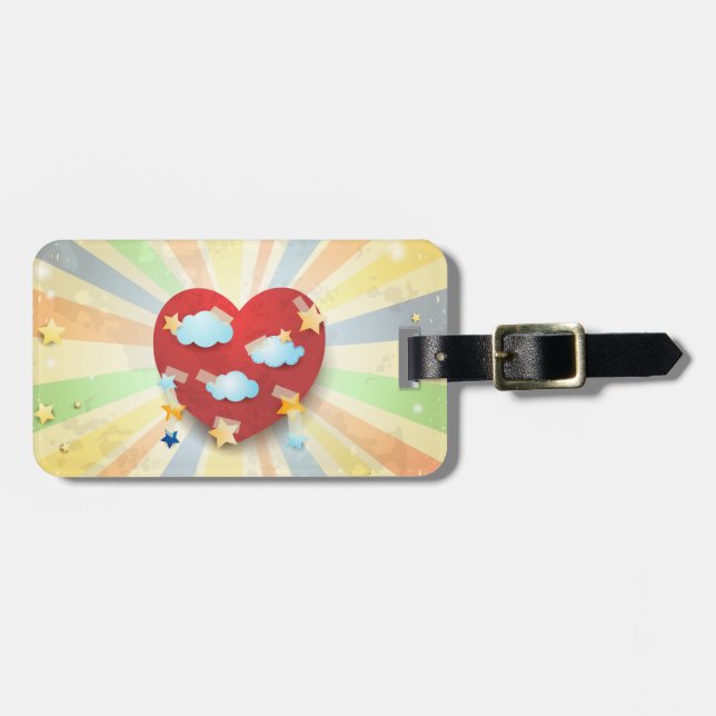 Dream of Love Luggage Tag (Front Horizontal)