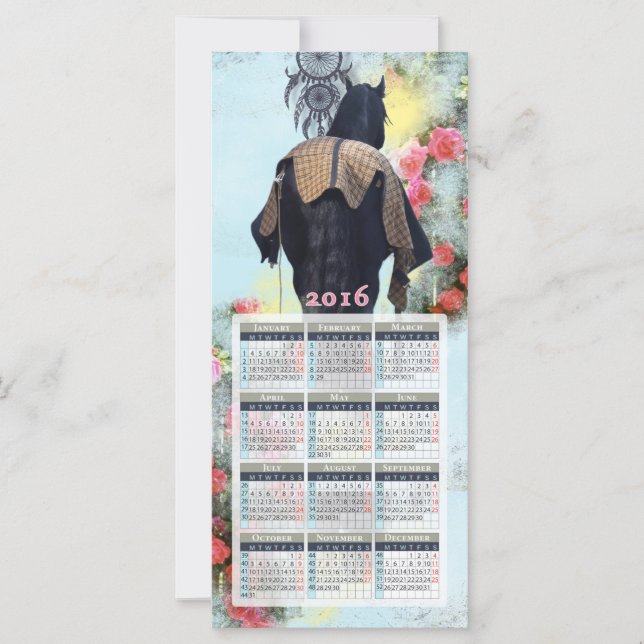 Dream Of Roses - Calendar Card (Front)