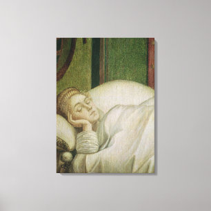 Dream of St. Ursula, 1495 Canvas Print