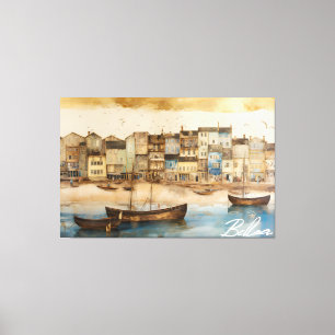  "Dream of the Butterfly", by artist Bella Catza Canvas Print