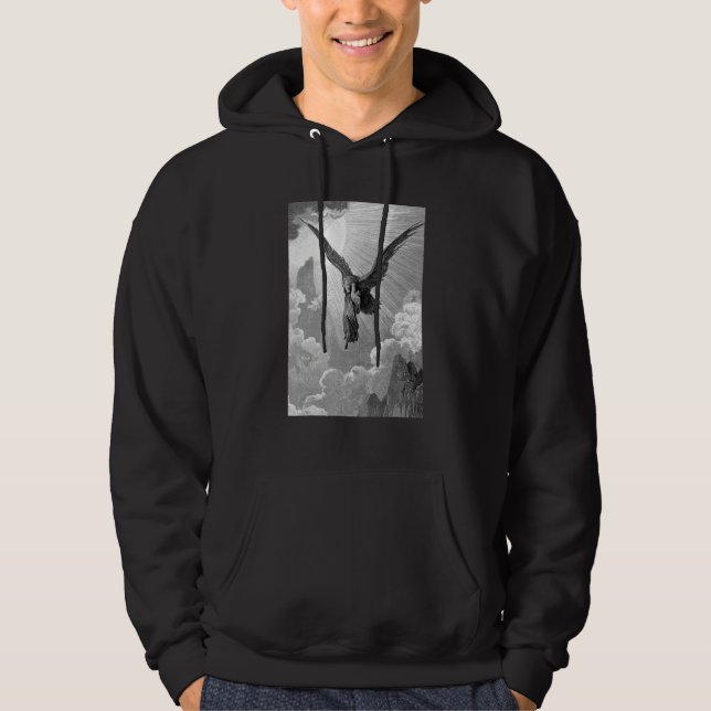 Dream of the Eagle Gustave Dore Romanticism Art Hoodie (Front)