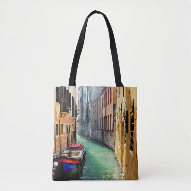 DREAM OF VENICE Shoulder Tote Bag (Front)