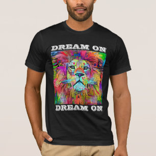 DREAM ON 1970'S VINTAGE LION T-SHIRTS TEES