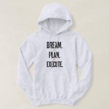 Dream Plan Execute Motivational Typography Men's