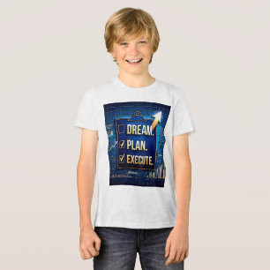 Dream. Plan. Execute. – Your Blueprint for Succes Tri-Blend Shirt