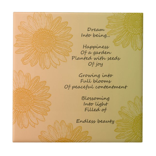 Dream Poem Tile (Front)