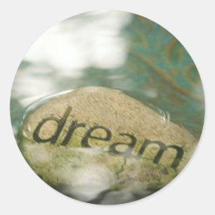 Dream Rock Classic Round Sticker
