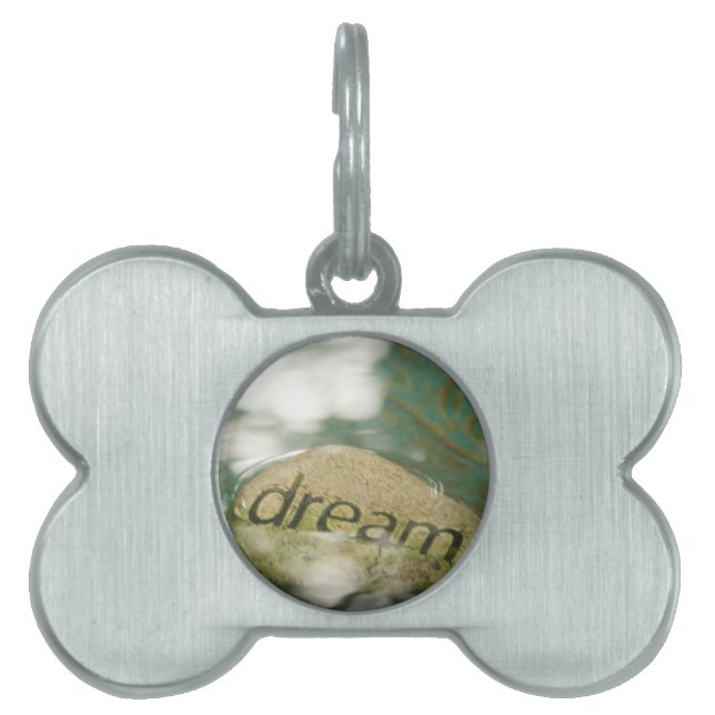 Dream Rock Pet ID Tag (Front)