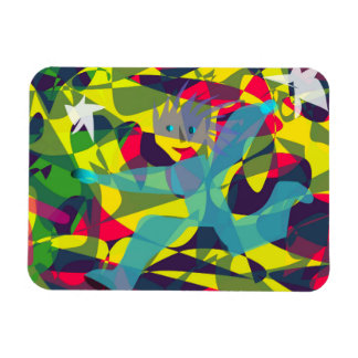 Dream Run Surreal Imagination Flexible Magnet