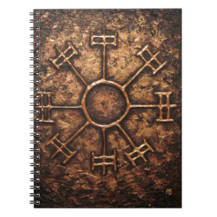 Dream Rune Spiral Notebook