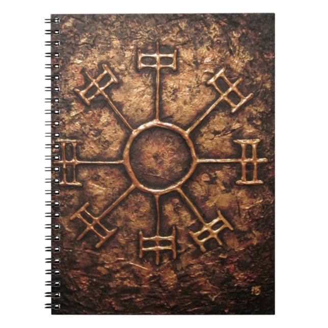 Dream Rune Spiral Notebook (Front)