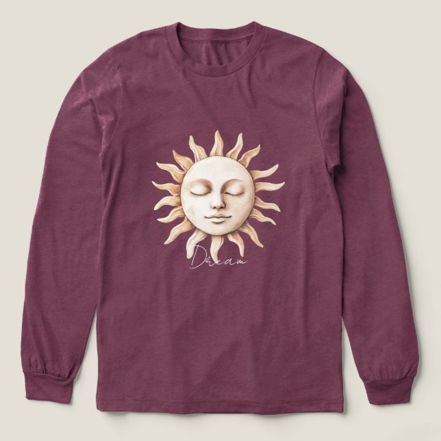 Dream Sicilian Sun Tri-Blend Shirt (Design Front)