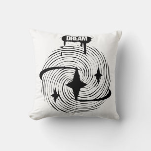 Dream Spiral Throw Pillow
