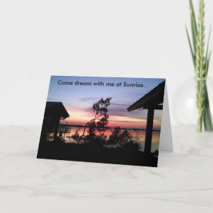Dream Sunrises Nature Greeting Card