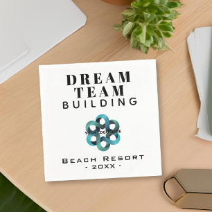 Dream Team Building Company Logo Party Napkin