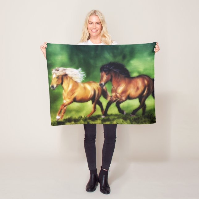 Dream Team Fleece Blanket (In Situ)