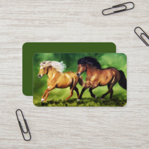 Dream Team Icelandic Horses Business Card
