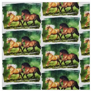 Dream Team-Icelandic Horses Fabric