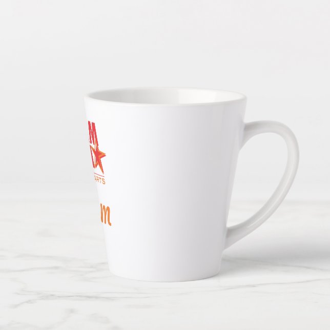 Dream Team mum- latte mug (Right)