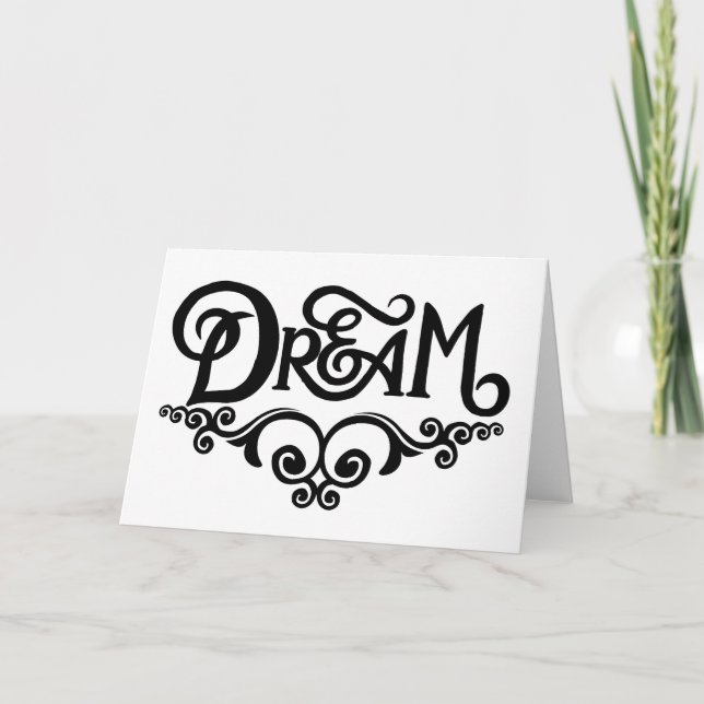 Dream Thank You Card (Front)