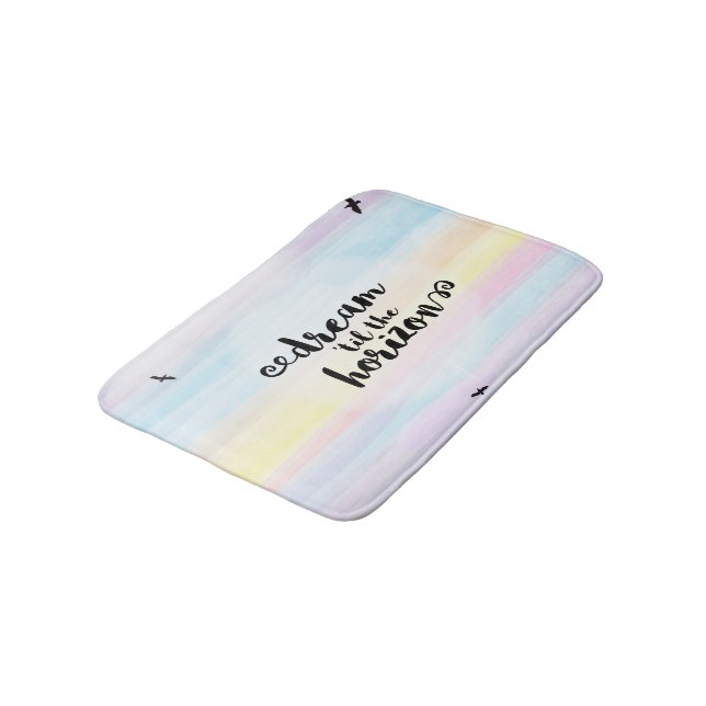 Dream ‘til the Horizon Bath Mat (Angled)