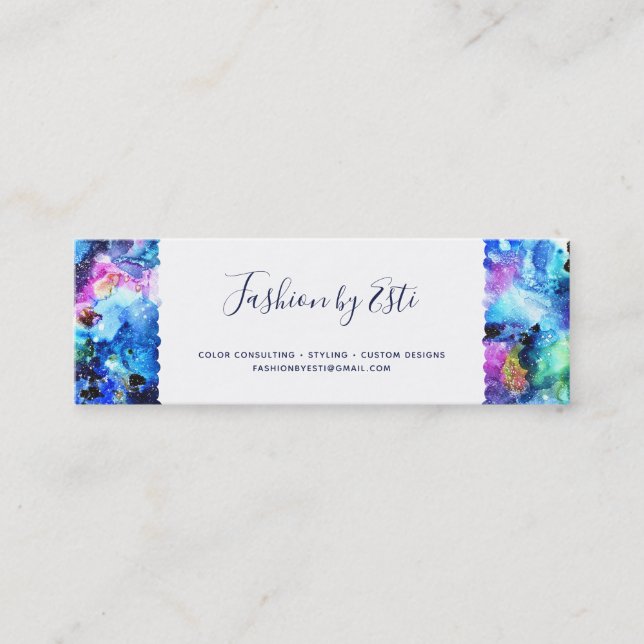 Dream. Try. Do Good. Mini Business Card (Front)