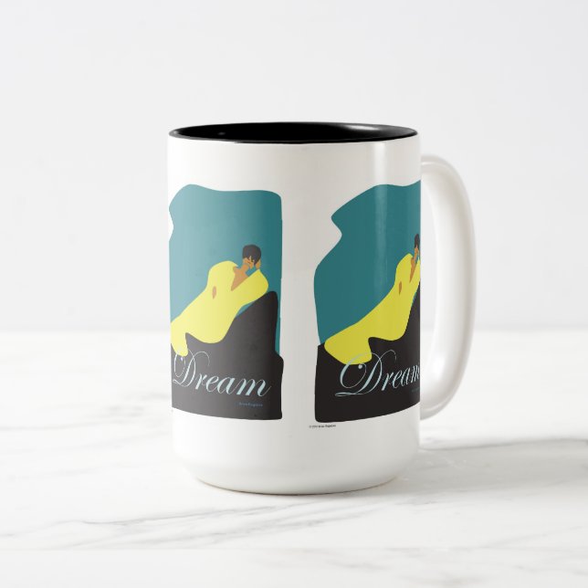 Dream Two-Tone Coffee Mug (Front Right)