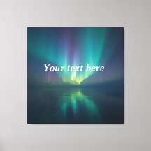 Dream Under the Stars – Personalised Aurora Scene