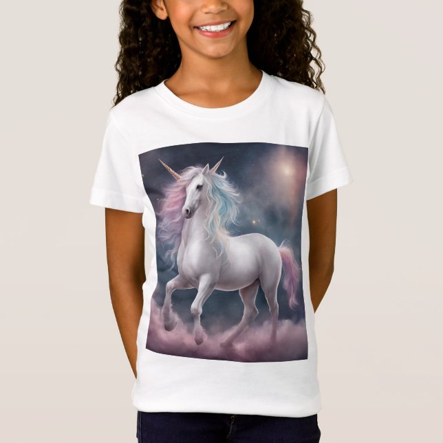 Dream unicorn girls' T-shirt (Front)