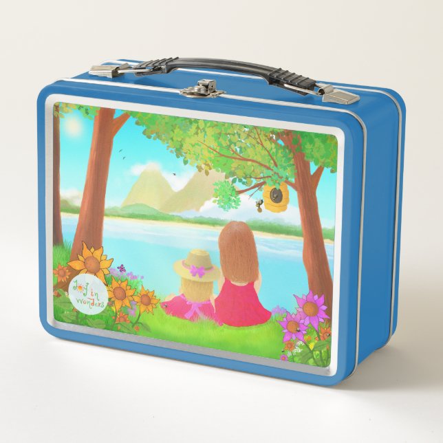 Dream View Metal Lunchbox (Front)