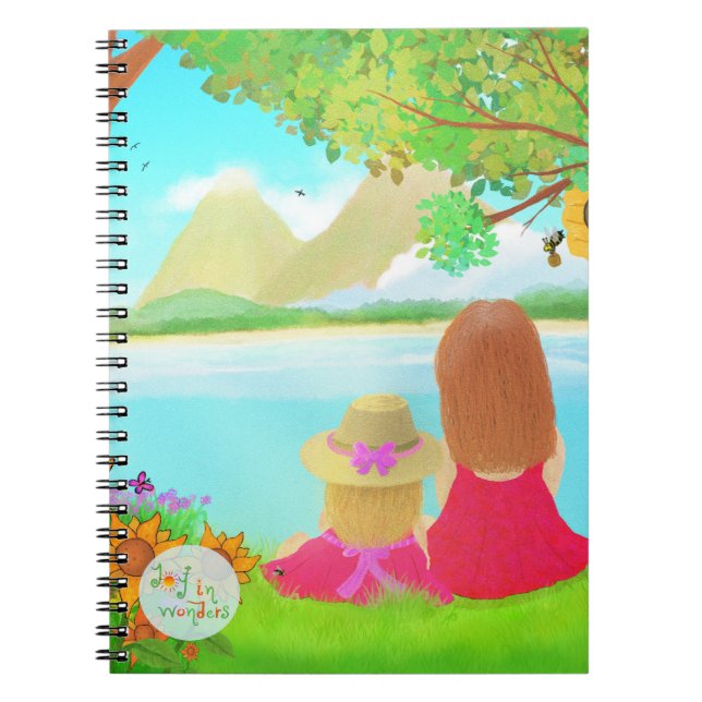 Dream View Spiral Photo Notebook (Front)