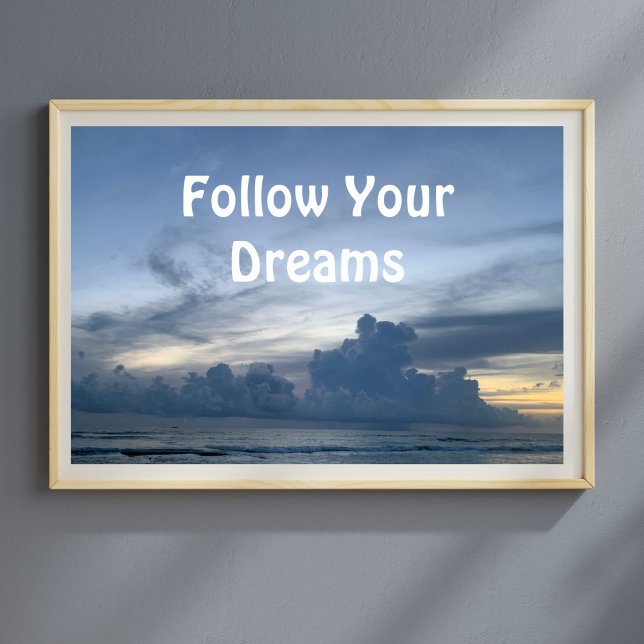 Dream vision board custom digital poster (Creator Uploaded)