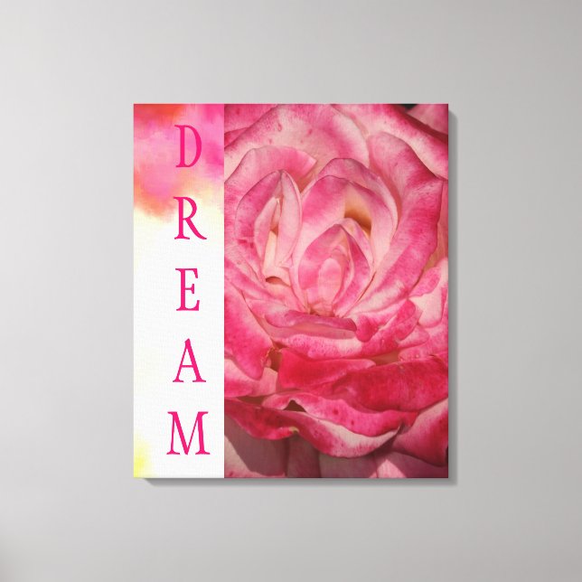 DREAM Watercolor Canvas Wrap Print (Front)
