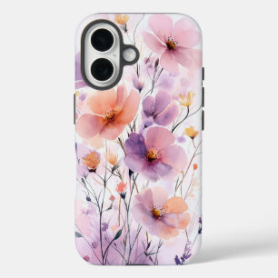 Dream Watercolor Wildflower Harmony Phone Case