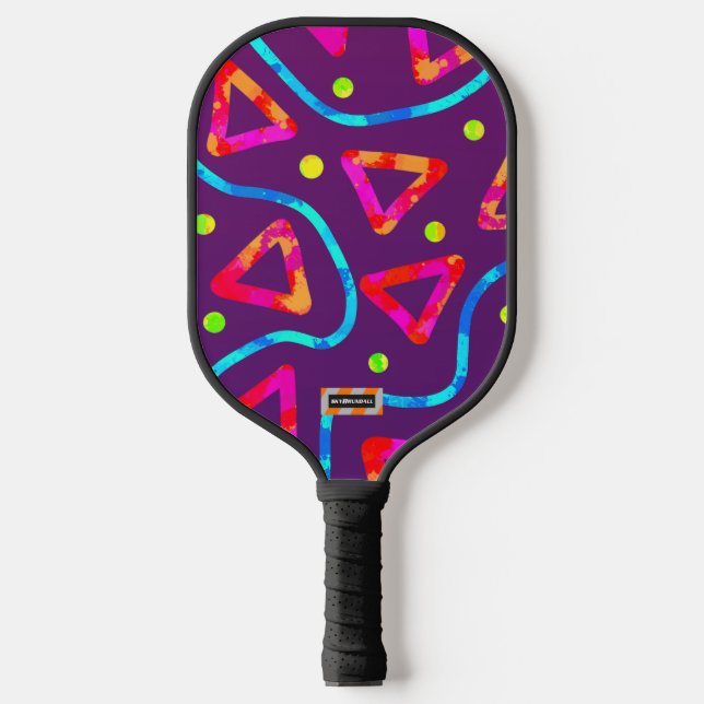 Dream Wave Festival - Arcade Crunch 2 Pickleball Paddle (Front)