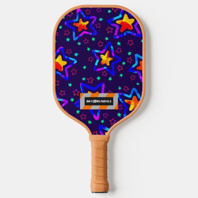 Dream Wave Festival - Starlight Delight Pickleball Paddle (Front)