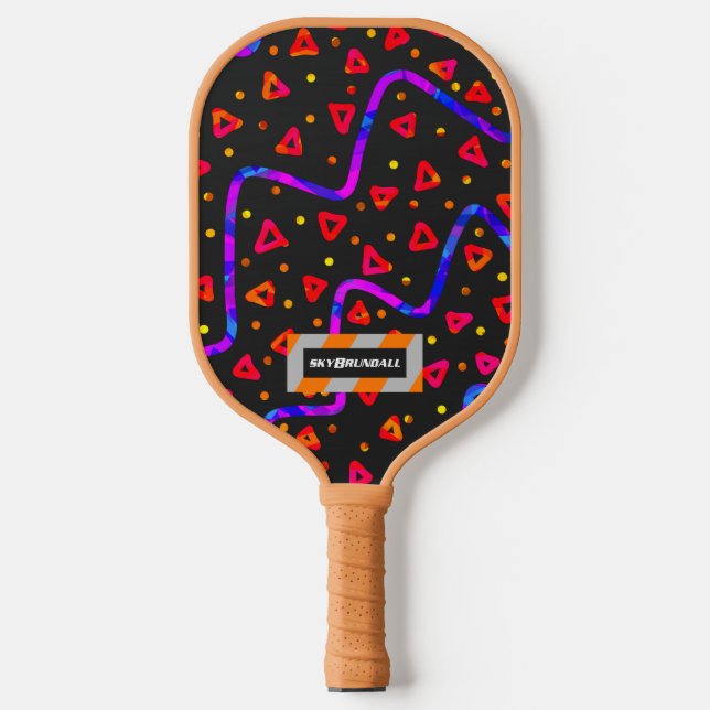 Dream Wave Festival - Wild Energy 5 Pickleball Paddle (Front)