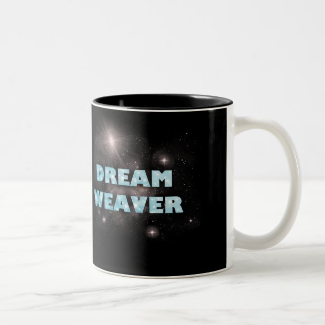 Dream Weaver Coffee Mug/Cup. Two-Tone Coffee Mug (Right)