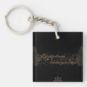 Dream Wings Acrylic Keychain